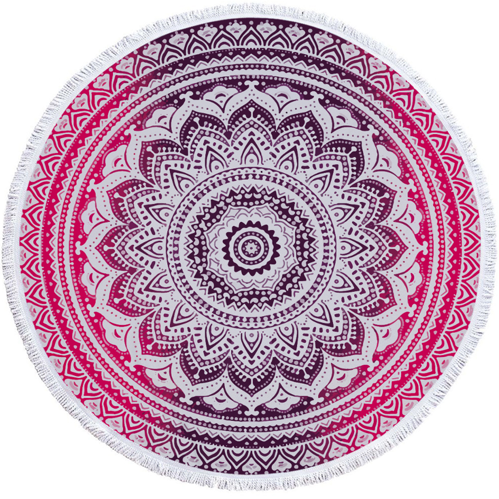 1M15M-Round-Beach-Towel-Tassel-Tapestry-Yoga-Mats-Blankets-Home-Fitness-Decoration-Accessories-1678169-8
