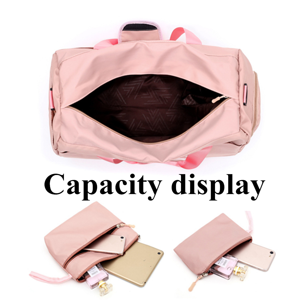 3PCS-Waterproof-Oxford-Cloth-Shoulder-Bag-Wet-dry-Seperation-Shoes-Bag-Fitness-Yoga-Handbag-Travel-L-1609500-5