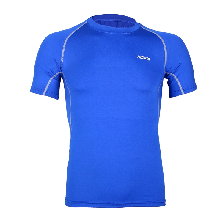 ARSUXEO-Outdoor-Cycling-Short-Sleeve-Elasticity-Tight-Bicycle-Clothes-Jersey-Breathable-Quick-Dry-1067752-1