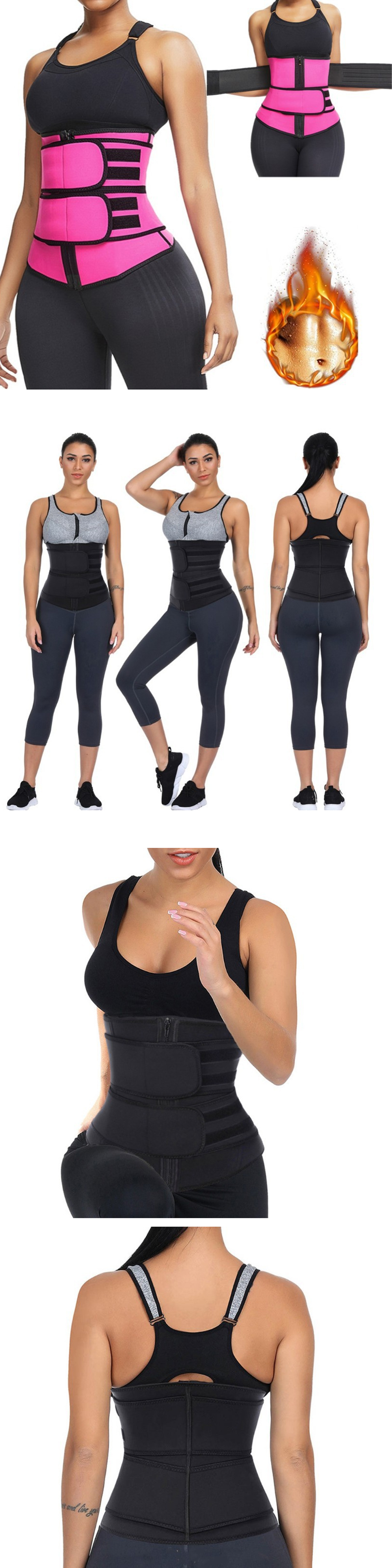 Waist-Trainer-Vest-Large-Size-Body-Shaper-Sweat-Waist-Trainer-Corset-Sports-Spandex-Yoga-Gym-Workout-1821219-1