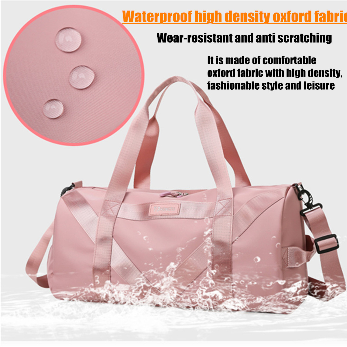 Waterproof-Dry-Wet-Seperation-Shoe-Compartment-Fitness-Yoga-Bag-Sports-Gym-Handbag-Duffle-Shoulder-B-1626955-3