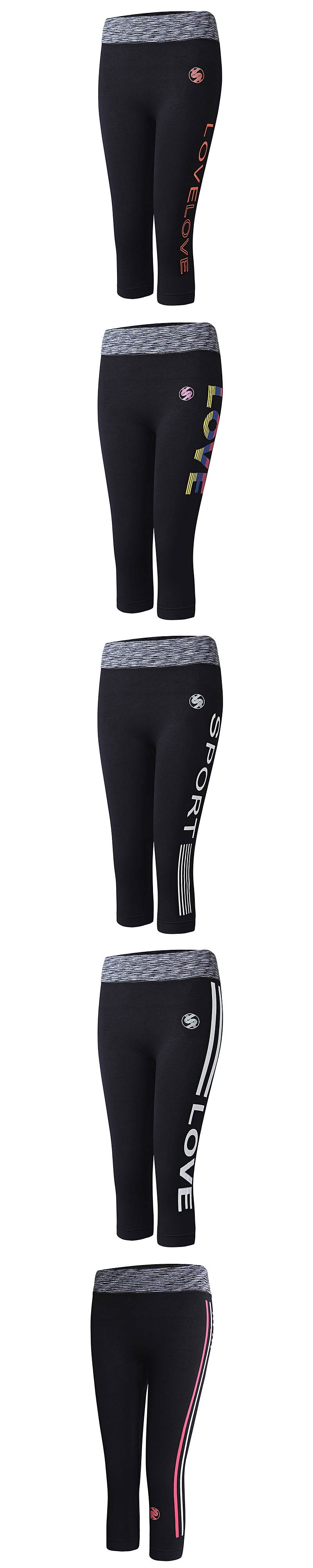 Women-Letter-Printed-Slim-Yoga-Pants-Seventh-Length-Fitness-Legging-1093107-1