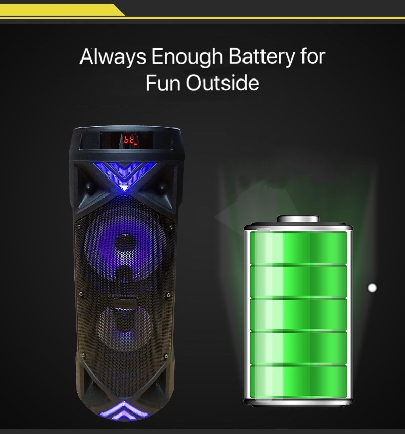 Bakeey-60cm-Subwoofer-25W-bluetooth-Speaker-Height-bluetooth-Subwoofer-With-Processor-Party-Speaker--1779305-1