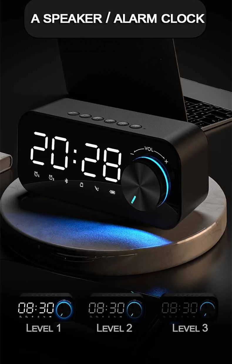 Bakeey-B126-bluetooth-Subwoofer-Music-Player-Speaker-Alarm-Clock-With-FM-Radio-Broadcast-And-Dual-Al-1790506-1