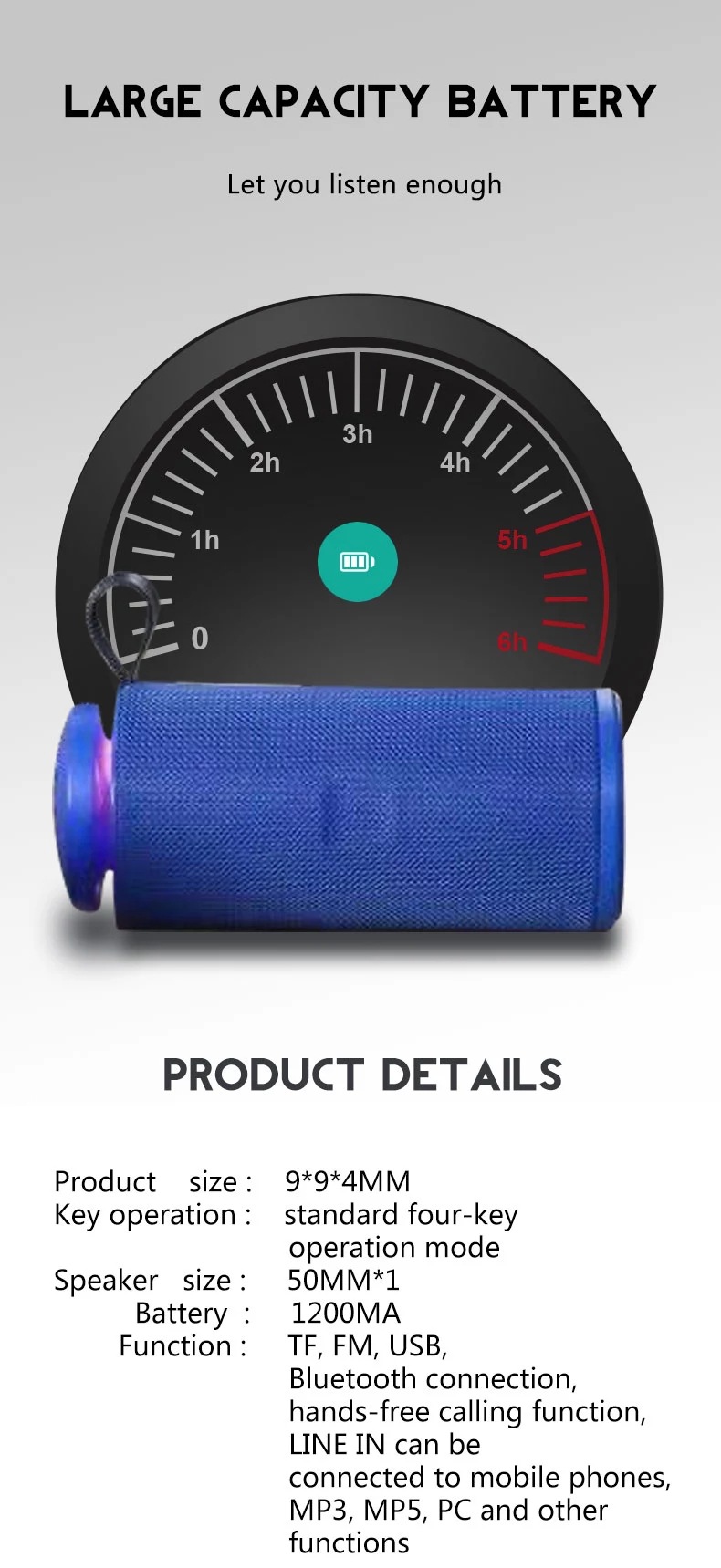 Bakeey-GT112-bluetooth-Wireless-Speaker-Colorful-LED-Stereo-Surround-Sound-Subwoofer-Portable-FM-Rad-1903415-8