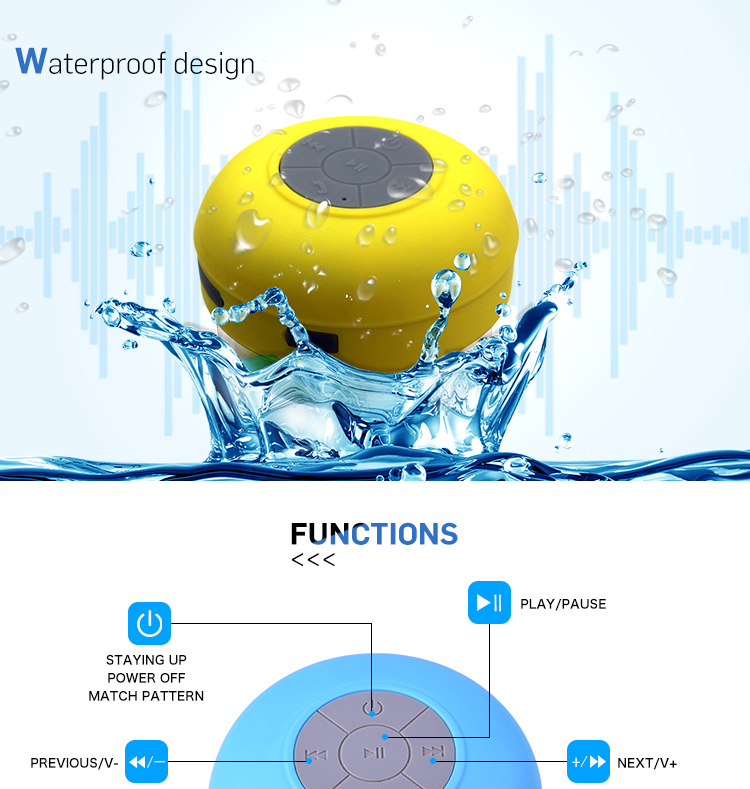 Bakeey-Portable-bluetooth-Sucker-Waterproof-Wireless-Handsfree-Speaker-For-Bathroom-Shower-Pool-Beac-1853936-2