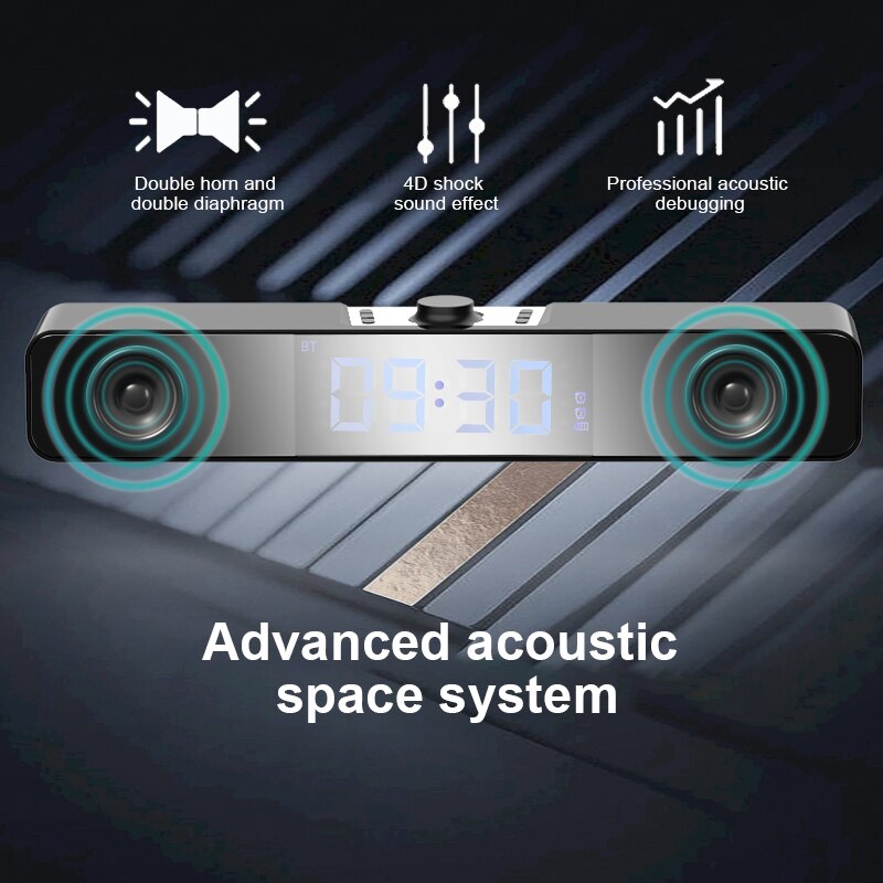 Bakeey-Q19-Subwoofer-Alarm-Clock-Super-Bass-Speakers-HIFI-USB-Wireless-bluetooth-Computer-Desktop-Sp-1882005-3