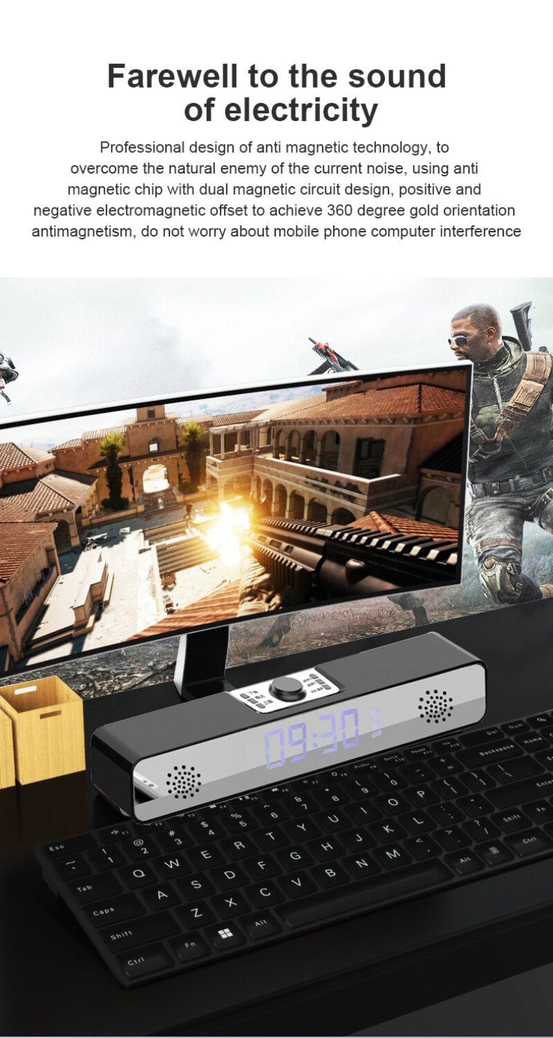 Bakeey-Q19-Subwoofer-Alarm-Clock-Super-Bass-Speakers-HIFI-USB-Wireless-bluetooth-Computer-Desktop-Sp-1882005-7
