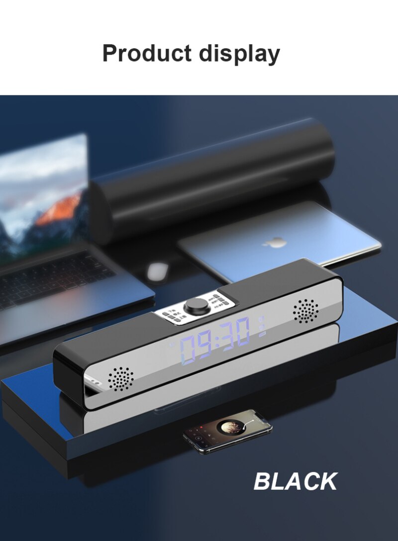 Bakeey-Q19-Subwoofer-Alarm-Clock-Super-Bass-Speakers-HIFI-USB-Wireless-bluetooth-Computer-Desktop-Sp-1882005-9
