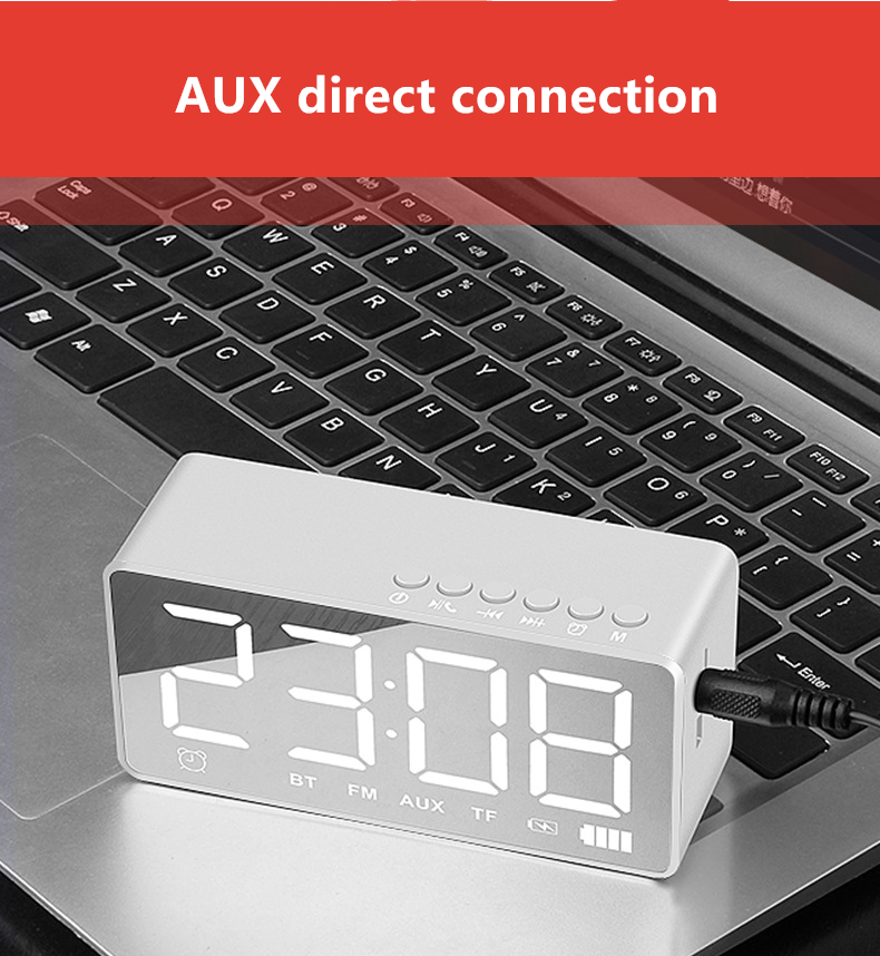 Bakeey-Q31-bluetooth-Wireless-Speaker-35mm-AUX-Jack-Mirror-LED-Digital-Display-FM-Radio-Speaker-Alar-1620567-8