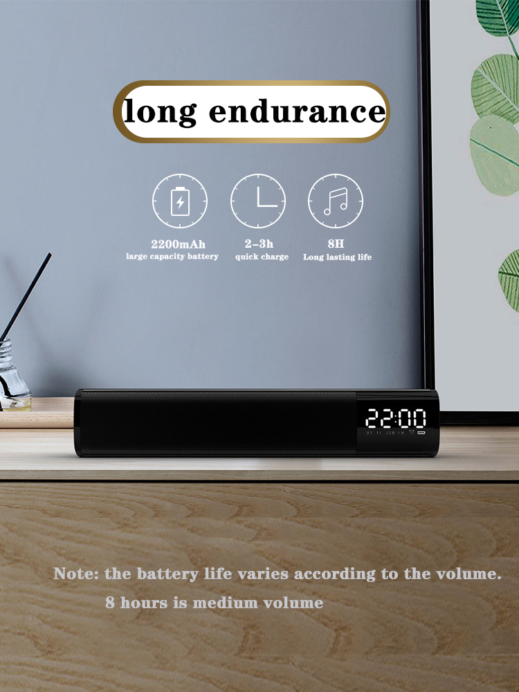 Bakeey-Wireless-bluetooth-Speaker-Dual-Units-HiFi-Stereo-LED-Display-Clock-FM-Radio-TF-Card-AUX--Han-1715294-5