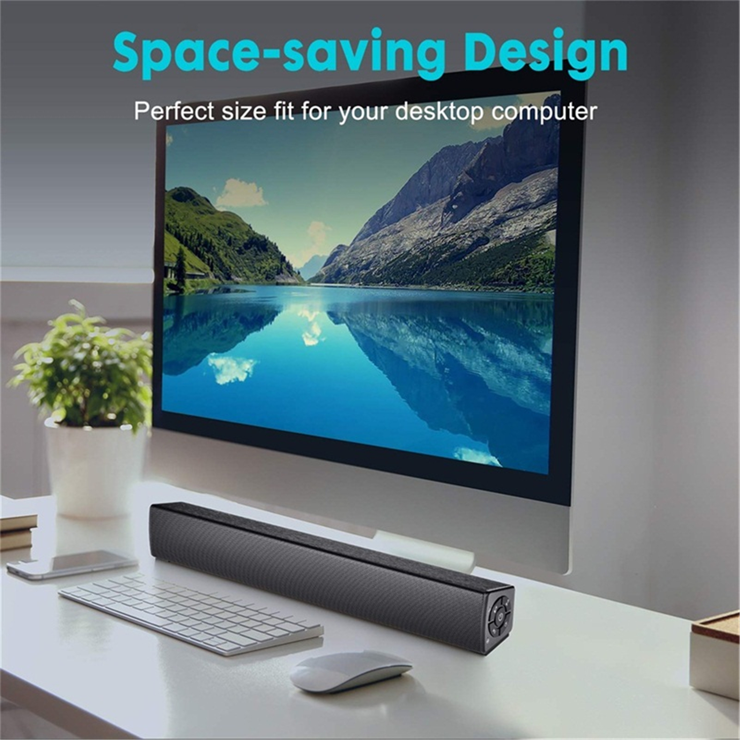Bakeey-Y9-bluetooth-Soundbar-Bass-Stereo-45MM-Drivers-20W-Speaker-TF-Card-AUX-In-2000mAh-Remote-Cont-1796639-2