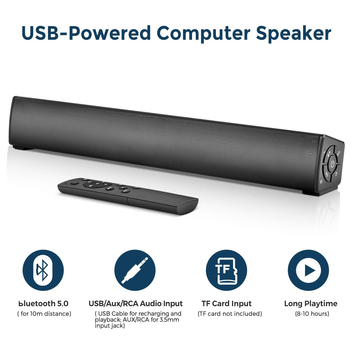 Bakeey-Y9-bluetooth-Soundbar-Bass-Stereo-45MM-Drivers-20W-Speaker-TF-Card-AUX-In-2000mAh-Remote-Cont-1796639-3