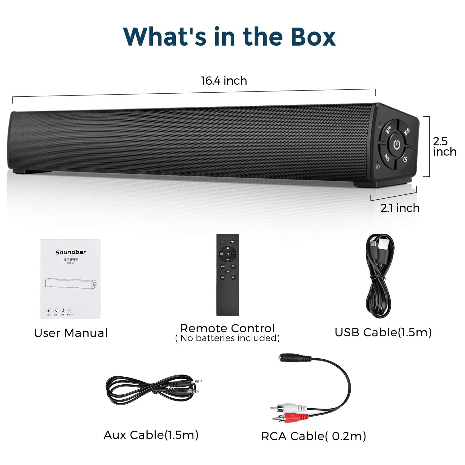 Bakeey-Y9-bluetooth-Soundbar-Bass-Stereo-45MM-Drivers-20W-Speaker-TF-Card-AUX-In-2000mAh-Remote-Cont-1796639-8