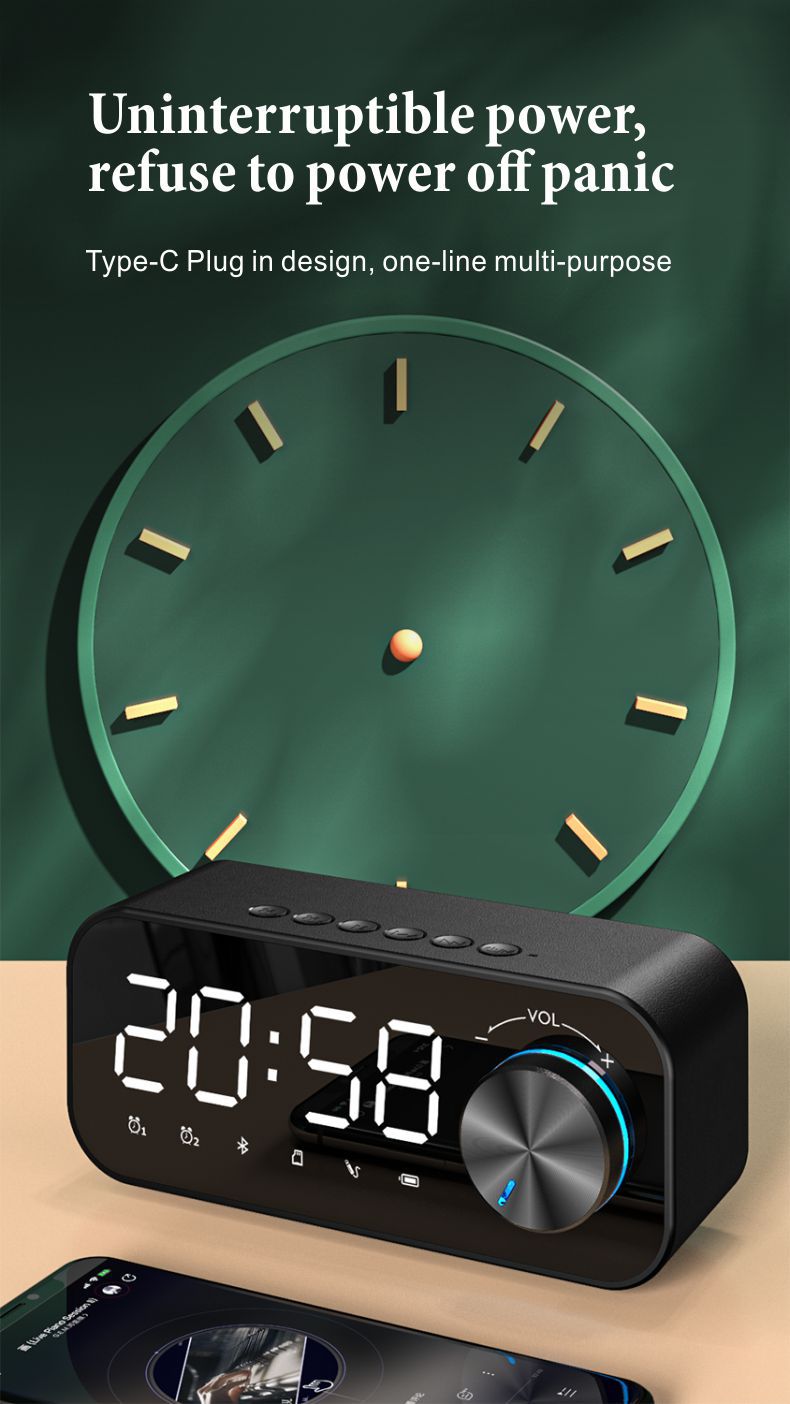 Bakeey-ZXL-B126-Alarm-Clock-bluetooth-50-Speaker-Digital-Display-LED-Wireless-Subwoofer-Music-Player-1801016-6