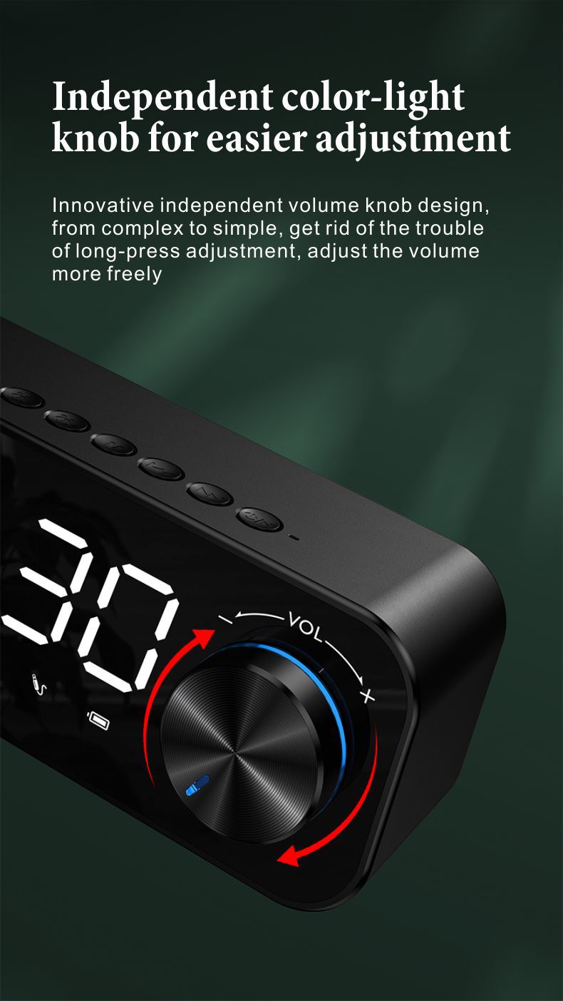 Bakeey-ZXL-B126-Alarm-Clock-bluetooth-50-Speaker-Digital-Display-LED-Wireless-Subwoofer-Music-Player-1801016-7