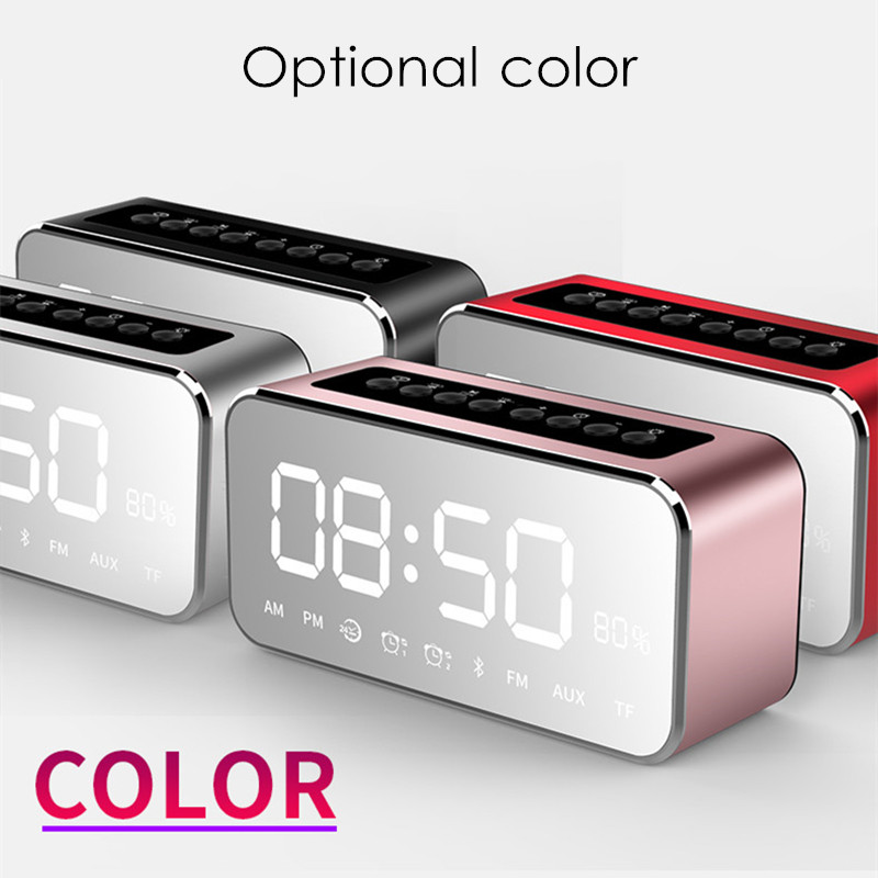 LEADSTAR-MX-22-LED-Clock-Mirror-Wireless-bluetooth-Speaker-1800mAh-TF-Card-FM-Raido-Subwoofer-1302317-11