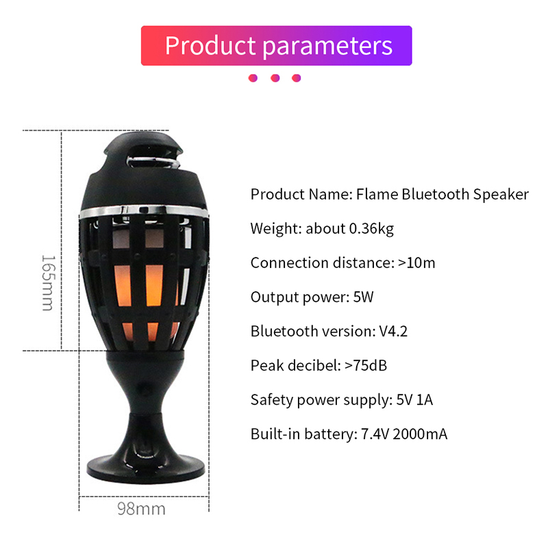 LED-Flame-Atmosphere-Speaker-Lamp-Wireless-bluetooth-Speaker-2000mAh-IP65-Waterproof-Speaker-1604045-10