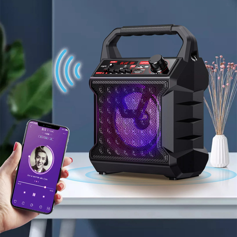 Lenovo-V015-Portable-Karaoke-Speaker-Wireless-bluetooth-Speaker-Bass-Subwoofer-with-Microphone-Hands-1866443-3
