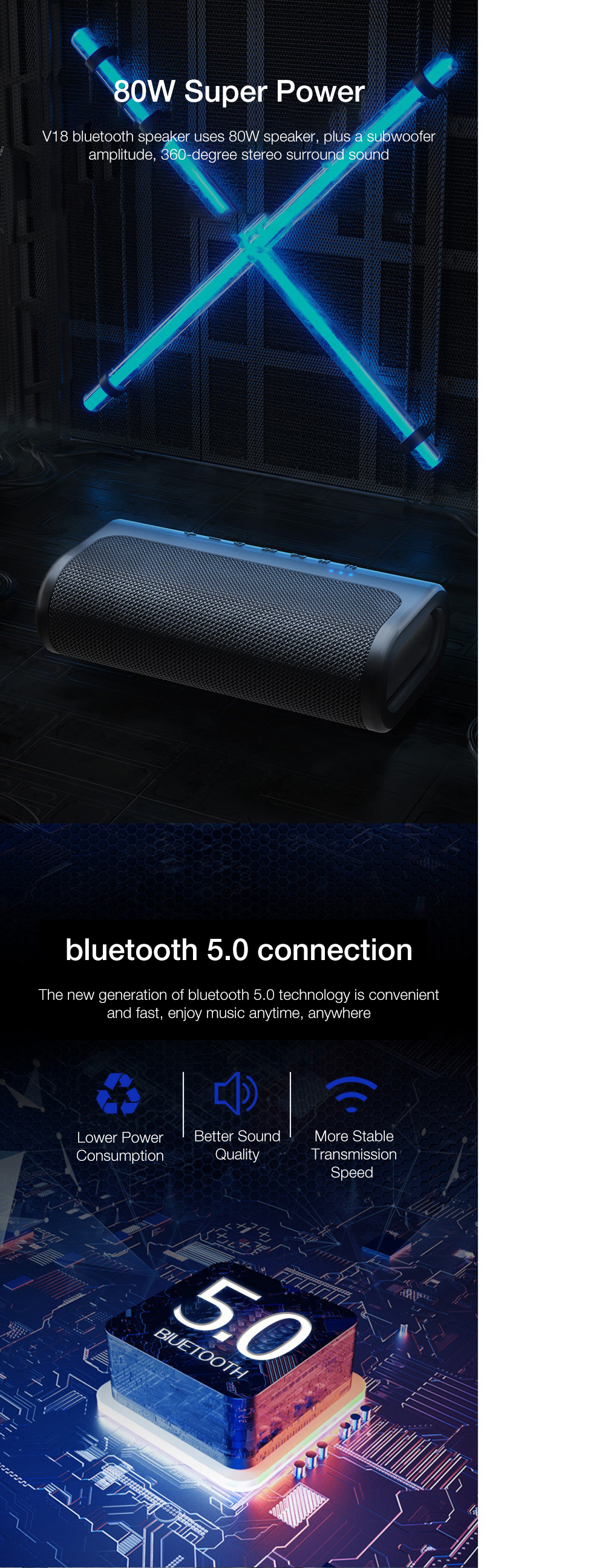 Loskii-V18-80W-Portable-Wireless-bluetooth-50-Speaker-High-Power-Bass-Subwoofer-10400mAh-Capacity-TW-1849911-2