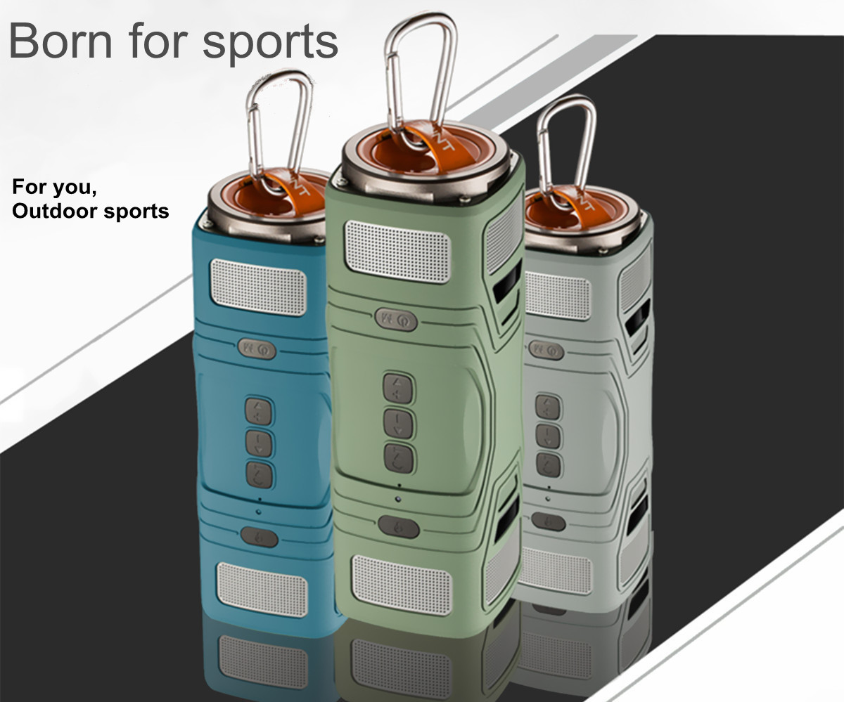 Mountaineering-LED-Flashlight-Carabiner-Waterproof-Dust-proof-2200mAh-Portable-bluetooth-Speaker-999765-1