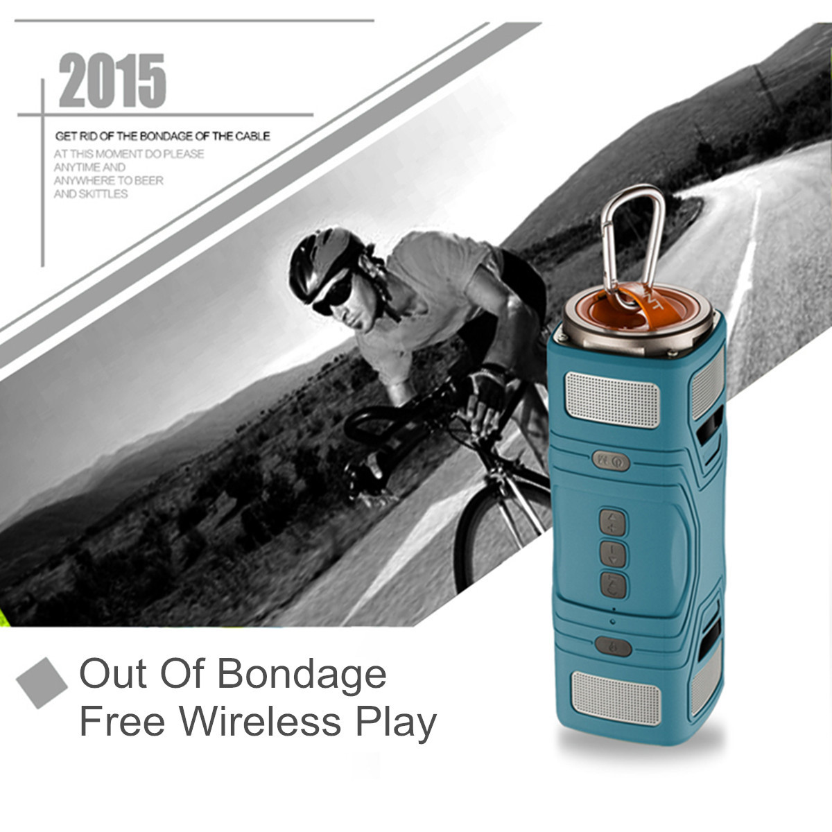 Mountaineering-LED-Flashlight-Carabiner-Waterproof-Dust-proof-2200mAh-Portable-bluetooth-Speaker-999765-2