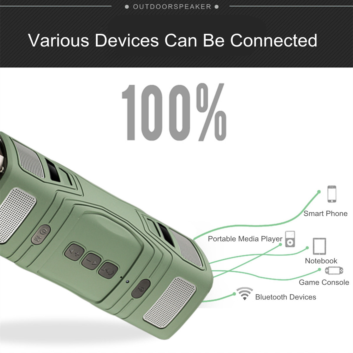 Mountaineering-LED-Flashlight-Carabiner-Waterproof-Dust-proof-2200mAh-Portable-bluetooth-Speaker-999765-4