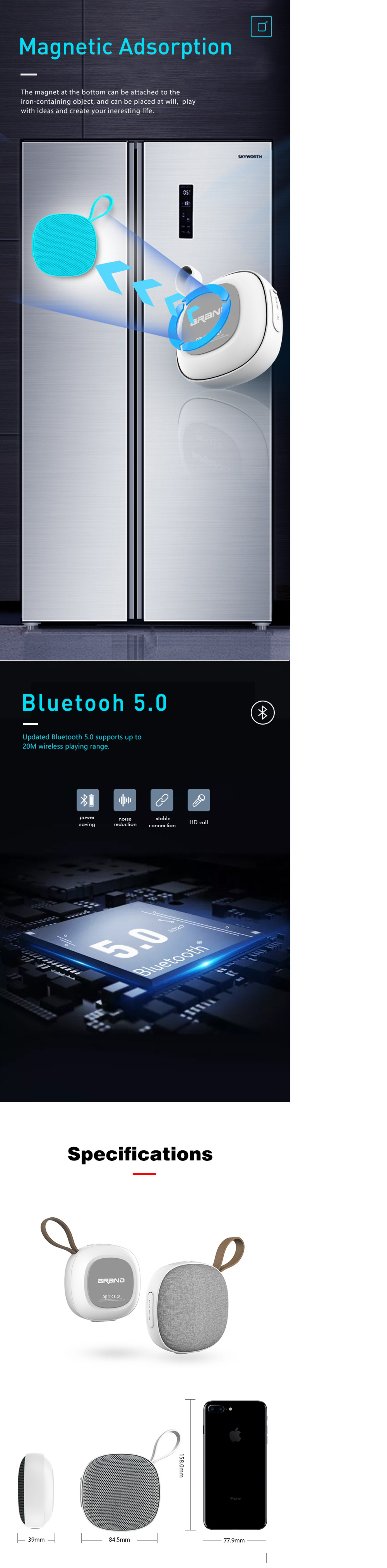 Portable-bluetooth-50-Speaker-IPX6-Waterproof-TWS-Function-Magnetic-Adsorption-Bass-Subwoofer-HIFI-S-1846848-3