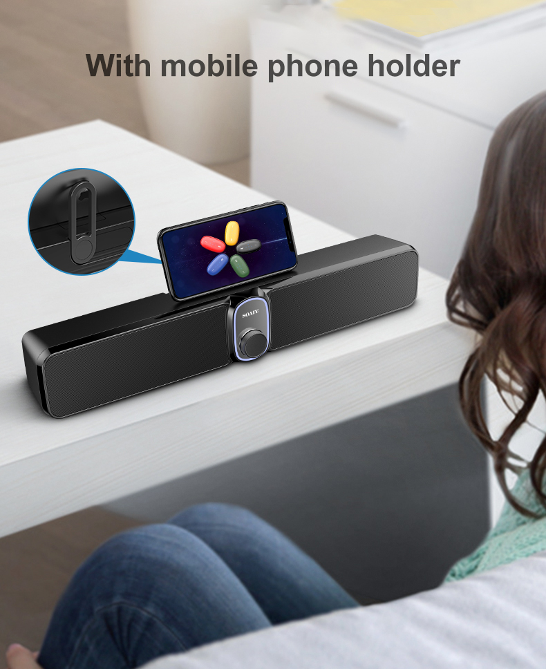 SOAIY-S100-bluetooth-Soundbar-Subwoofer-Stereo-HIFI-Bass-Loud-Speakers-with-Phone-Holder-Music-Play--1911242-4