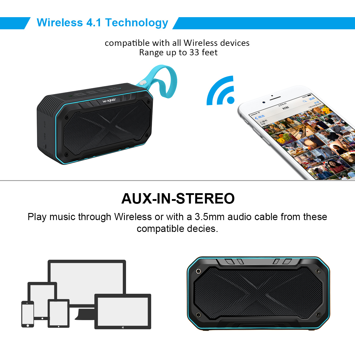 W-King-S18-Portable-Waterproof-bluetooth-Speaker-Wireless-NFC-Super-Bass-Loudspeaker-Support-TF-Card-1887017-3
