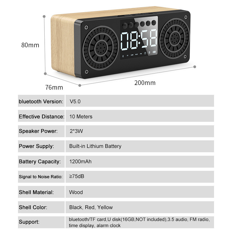 bluetooth-50-Wooden-Speaker-Alarm-Clock-Support-TF-CardUSBAUX-FM-Radio-1738782-12