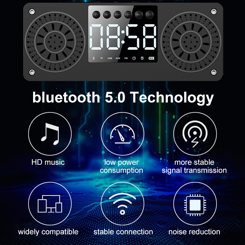 bluetooth-50-Wooden-Speaker-Alarm-Clock-Support-TF-CardUSBAUX-FM-Radio-1738782-7