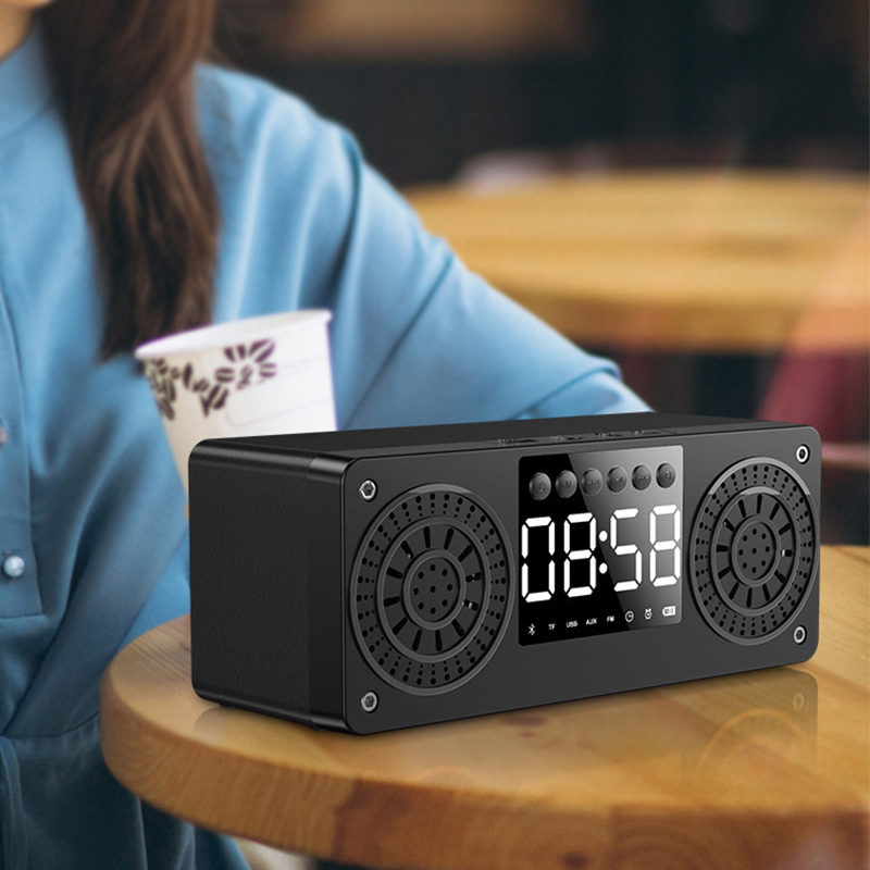 bluetooth-50-Wooden-Speaker-Alarm-Clock-Support-TF-CardUSBAUX-FM-Radio-1738782-10