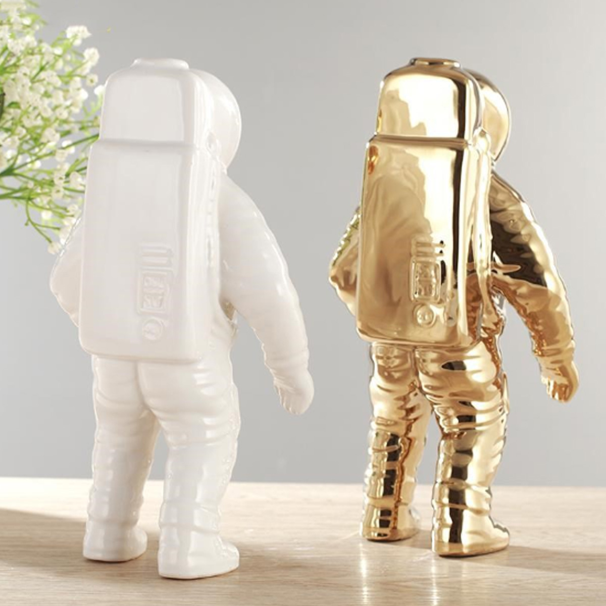 Ceramic-Space-Man-Sculpture-Astronaut-Cosmonaut-Vase-Ornament-Statue-Money-Pot-1520772-6