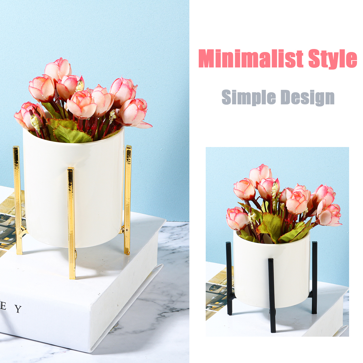 Desktop-Ceramic-Vase-Metal-Stents-Multi-placed-Decoration-for-Home-1764222-2