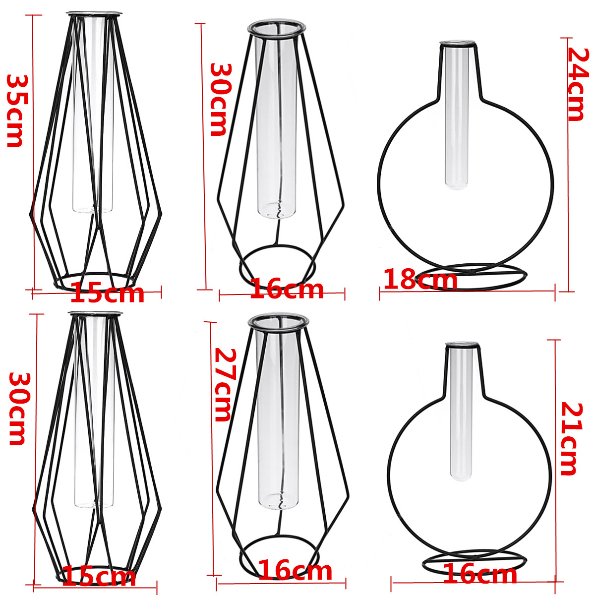 Flower-Vase-Holder-Plant-Display-with-Iron-Stand-and-Glass-Tube-for-Hydroponics-Ornament-Decorations-1447048-1