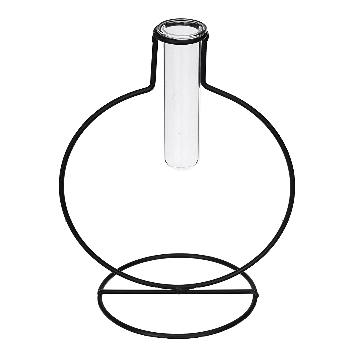 Flower-Vase-Holder-Plant-Display-with-Iron-Stand-and-Glass-Tube-for-Hydroponics-Ornament-Decorations-1447048-4