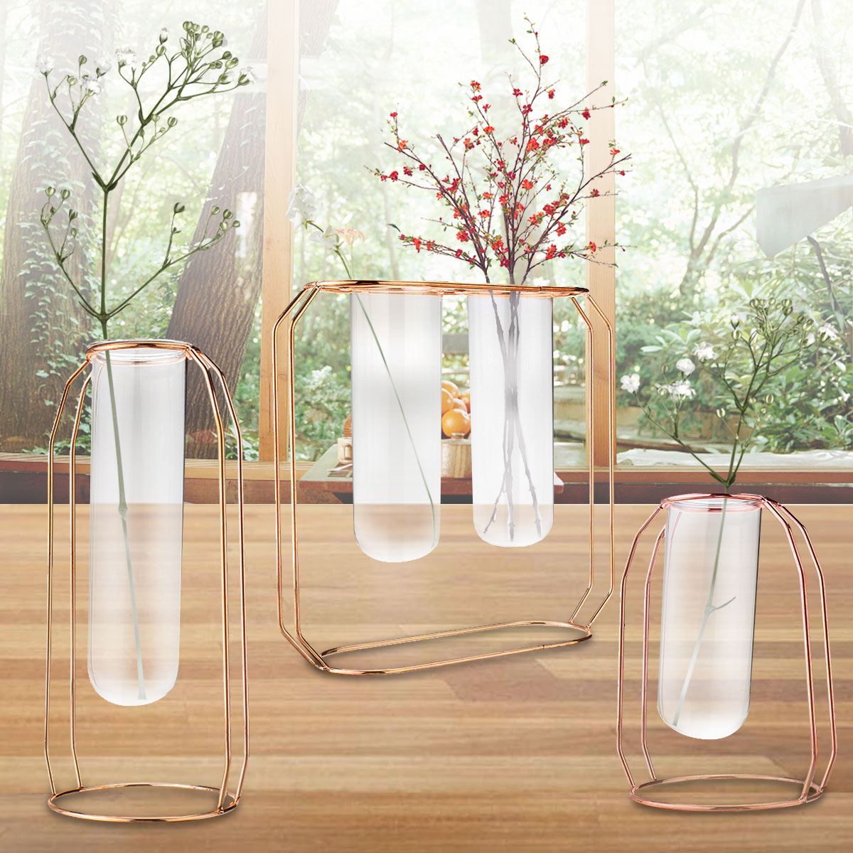 Glass-Vase-Flower-Holder-Plant-Container-Metal-Line-for-Decorations-1450433-8